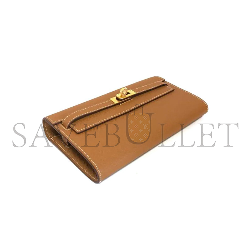 H**me5 master kelly classique to go wallet epsom h080253cc37 (20*12*2cm)